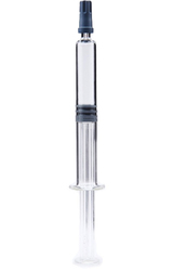 Glass Syringe tall - push fit